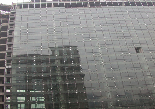 重慶寫字樓裝修之幕墻施工 重慶寫字樓裝修之幕墻施工