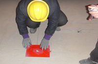 設(shè)計(jì)方案現(xiàn)場(chǎng)放線、交底